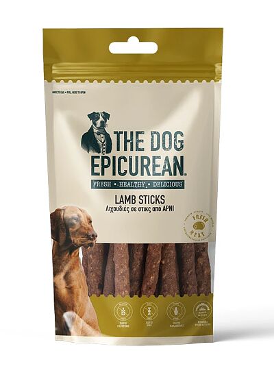 The Dog Epicurian Lamb Sticks Λιχουδιές για Σκύλους 100gr