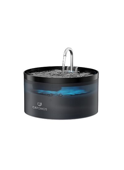 Catoikos Ηλεκτρικό Συντριβάνι Με Βρυσάκι Μάυρο 3.2Lt