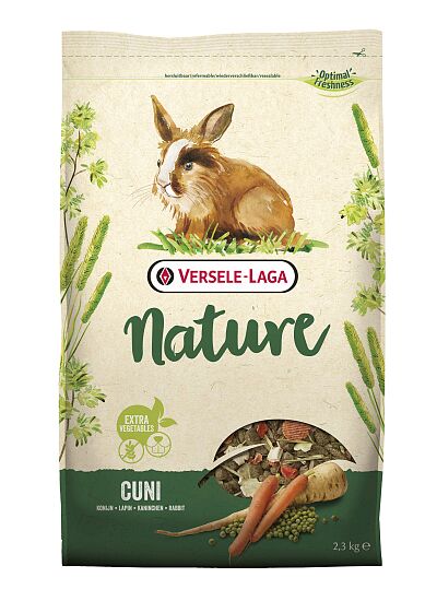 Versele Laga Πλήρης Τροφή Κουνελιού Nature Cuni 2.3kg