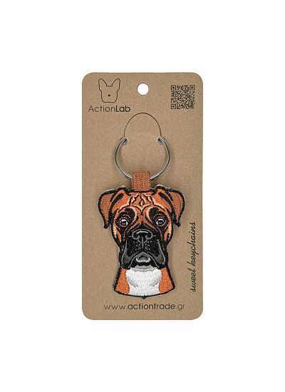 ActionLab Κεντητό Μπρελόκ Boxer