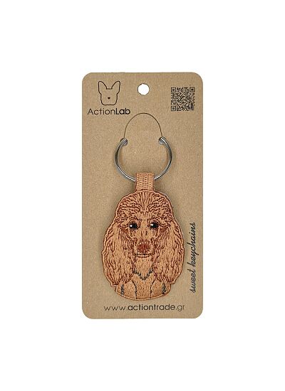 ActionLab Κεντητό Μπρελόκ Poodle