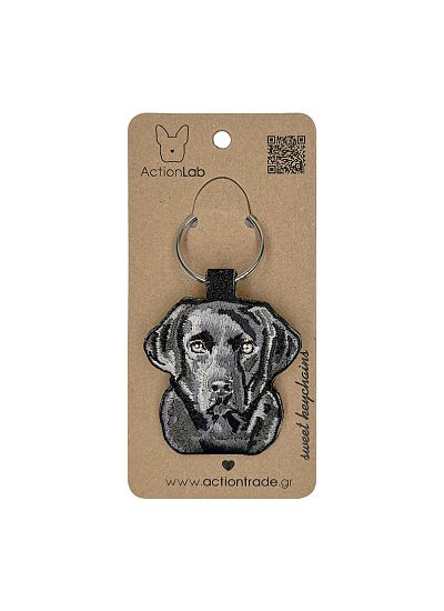 ActionLab Κεντητό Μπρελόκ Labrador