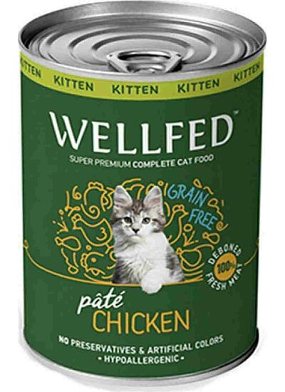 Wellfed Kitten Pate Chicken 400gr