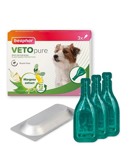 Beaphar Βιοκτόνα Αμπούλα Eco Spot On για Σκυλιά S κάτω των 15kg (3 τμχ)