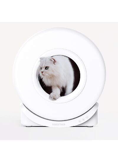 Pawgether Smart Cat Litter Box Comfy Έξυπνη Λεκάνη Υγιεινής για Γάτες 50L