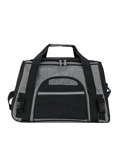 Glee Τσάντα Μεταφοράς Vintage Μαύρο (45x20x30 cm)