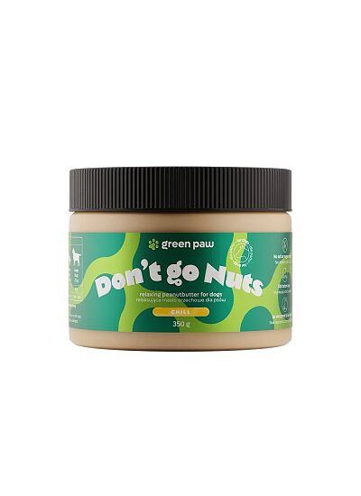 Green Paw Don't Go Nuts Chill Χαλαρωτικό Φυστικοβούτυρο 350g