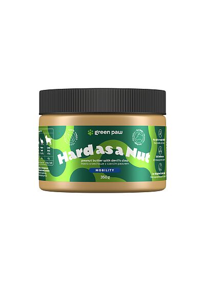 Green Paw Hard as a Nut Φυστικοβούτυρο για την Υποστήριξη Οστών & Αρθρώσεων 350g