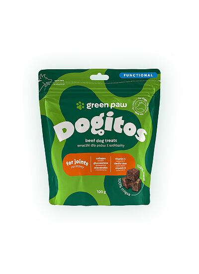 Green Paw Dogitos for joints  Λιχουδιές για Αρθρώσεις με 100% Βοδινό 100gr