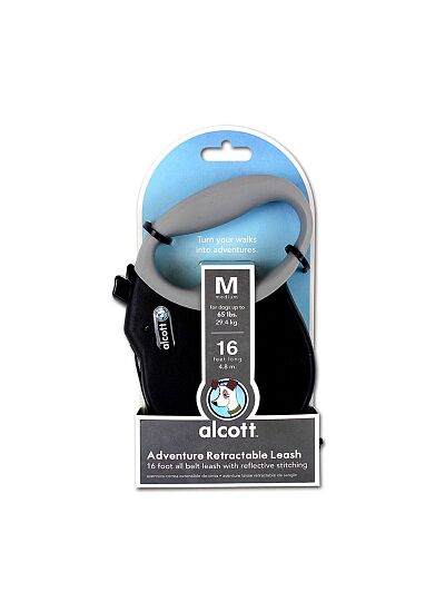 Alcott Adventure Οδηγός Αυξομειώμενος 30kg 5m Μαύρο