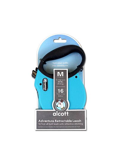 Alcott Adventure Οδηγός Αυξομειώμενος Medium Up To 30kg Max Length 5m Γαλάζιο
