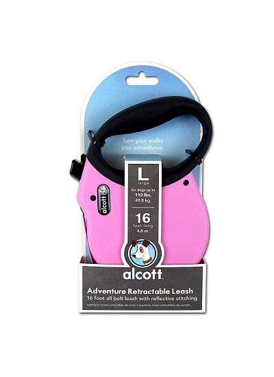 Alcott Adventure Οδηγός Αυξομειώμενος Large Up To 50kg Max Length 5m Ροζ