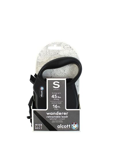 Alcott Wanderer Οδηγός Αυξομειώμενος έως 20kg 5m Μαύρος