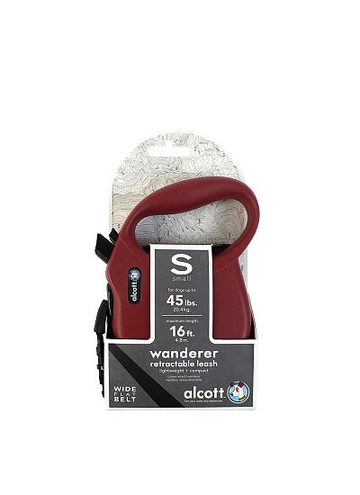 Alcott Wanderer Οδηγός Αυξομειώμενος έως 20kg 5m Mπορντώ