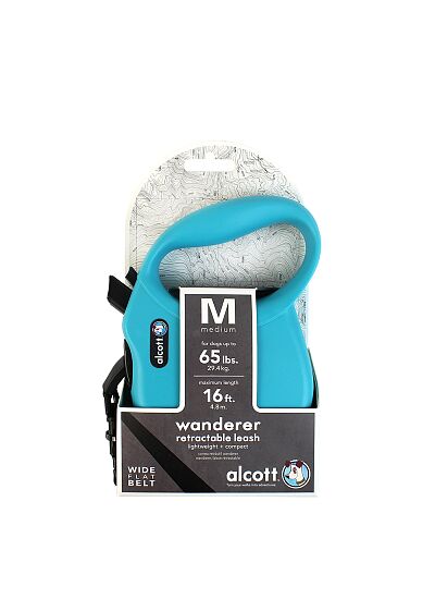 Alcott Wanderer Οδηγός Αυξομειώμενος έως 30kg 5m Γαλάζιο