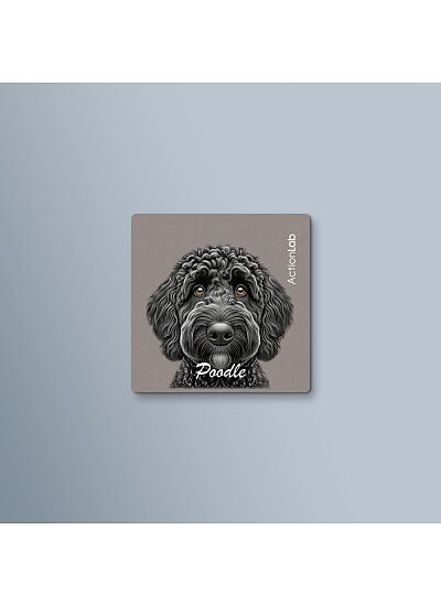 ActionLab Μαγνητάκι Poodle Black
