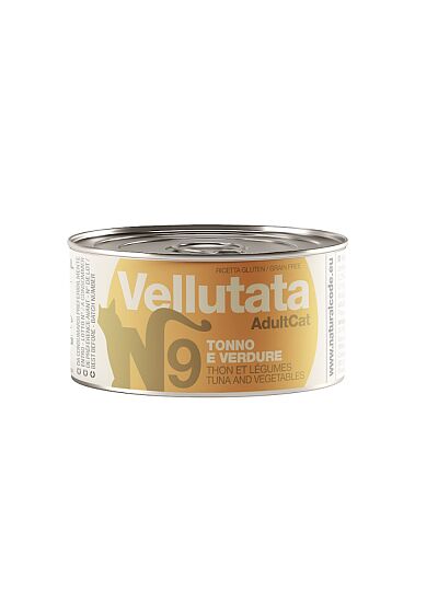 Natural Code Vellutata 9 με Τόνο & Λαχανικά 85gr