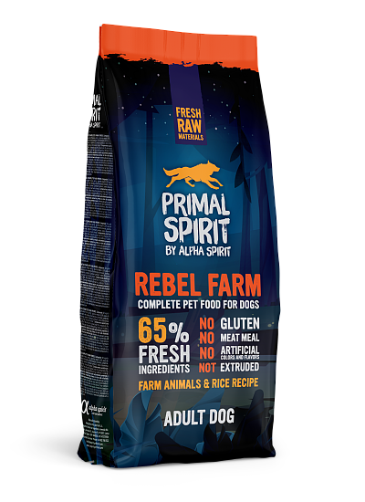 Primal Spirit 65% Rebel Farm 12Kg