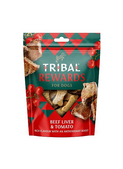 Tribal Rewards Beef Liver & Tomato 125g