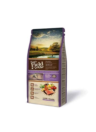 Sam's Field Low Grain Adult Salmon & Potato 13Kg