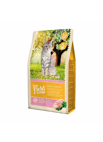 Sam's Field Low Grain Cat Adult Chicken 400gr