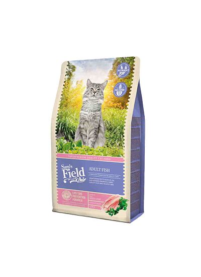 Sam's Field Low Grain Cat Adult Fish 2.5Kg