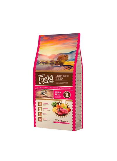 Sam's Field Grain Free Beef 13Kg