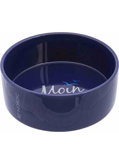 Trixie Πιάτο γάτας/ σκύλου Κεραμικό Be Nordic Trixie 0.8L/ 16 cm Σκούρο Μπλέ