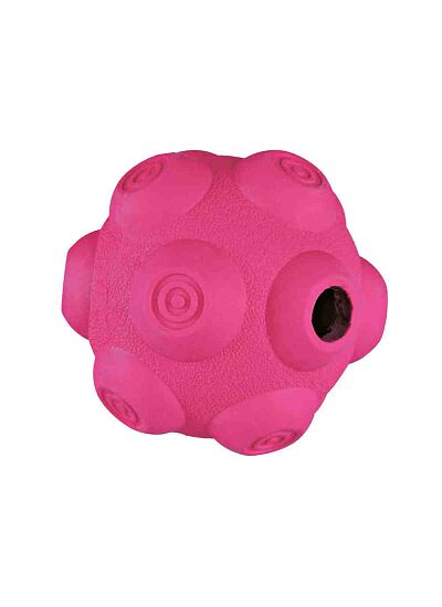 Trixie Παιχνίδι μπάλα για λιχουδιές φυσικό λάστιχο για σκύλους μεσαίου μεγέθους 9cm