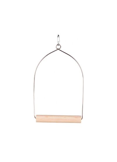 Trixie Ξύλινη Κούνια Αψίδα για Κλουβί Πτηνών (15x27 cm)